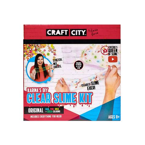 karina garcia pack|Craft City Karina Garcia DIY Clear Slime Kit 